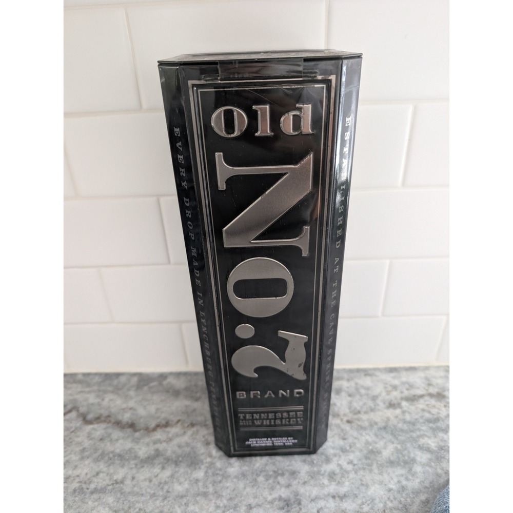 Jack Daniels Old No.7 Whiskey 0.7l Empty Tin Box